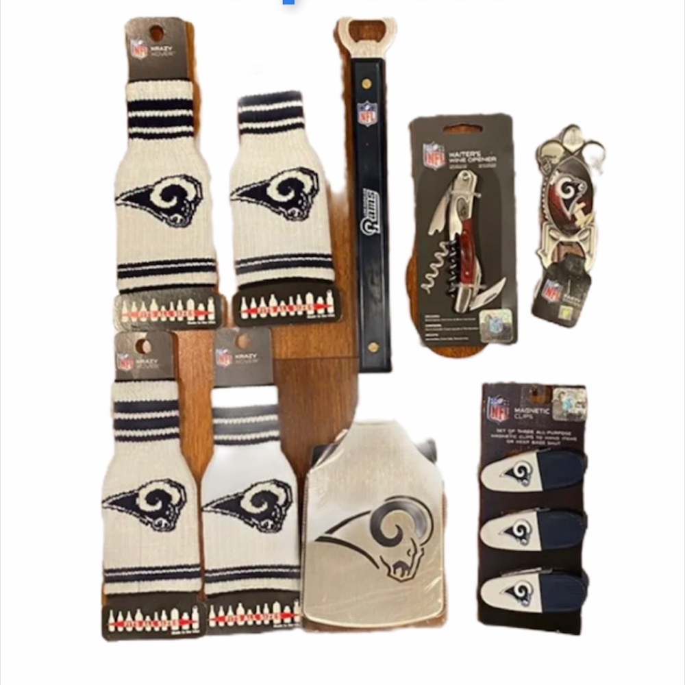 LA Rams - NFL 10 piece cookout set